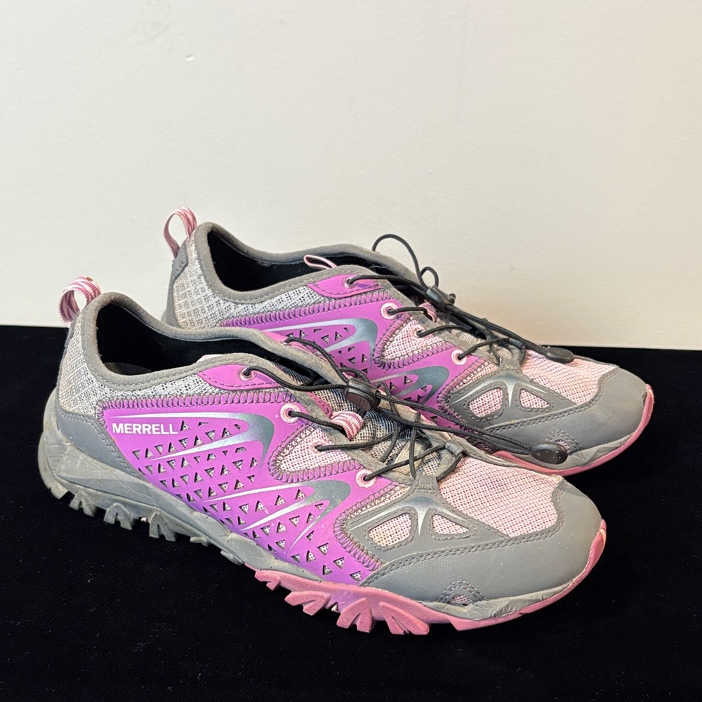 Merrell Capra Rapid J35492 Hydro Hiking Purple Gray Shoes Size 8.5
